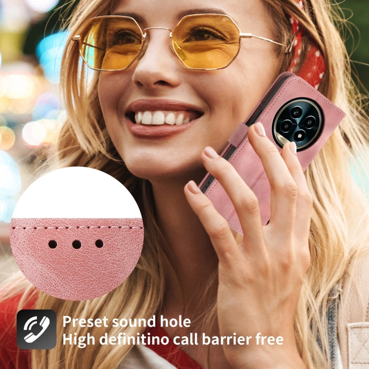 For Realme 13 Pro / 13 Pro+ Global Skin Feel Flowers Embossed Wallet Leather Phone Case
