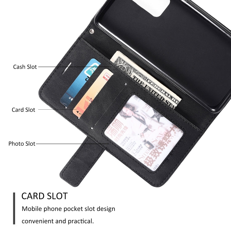 For Huawei P40 Skin Feel Splicing Horizontal Flip Leather Case with Holder & Card Slots & Wallet & Photo Frame