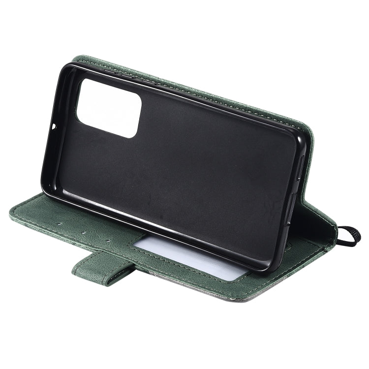 For Huawei P40 Skin Feel Splicing Horizontal Flip Leather Case with Holder & Card Slots & Wallet & Photo Frame