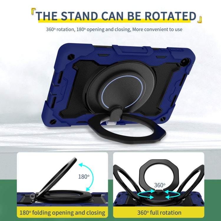 For Huawei MatePad SE 10.4 2023 Armor Contrast Color Silicone + PC Tablet Case