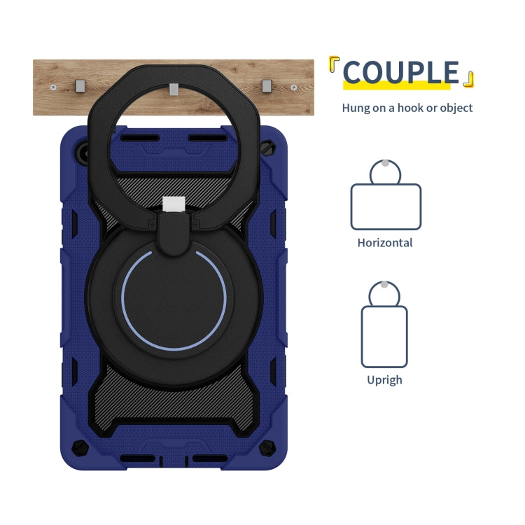 For Huawei MatePad SE 10.4 2023 Armor Contrast Color Silicone + PC Tablet Case