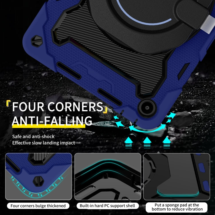 For Huawei MatePad SE 10.4 2023 Armor Contrast Color Silicone + PC Tablet Case