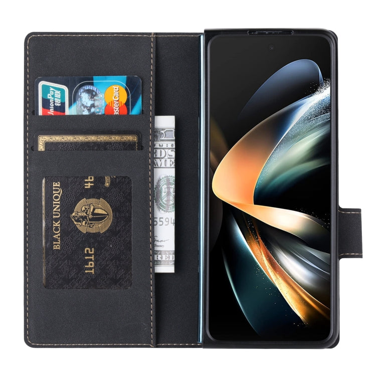 For Samsung Galaxy Z Fold4 Vili PR Series Flip Leather Phone Case