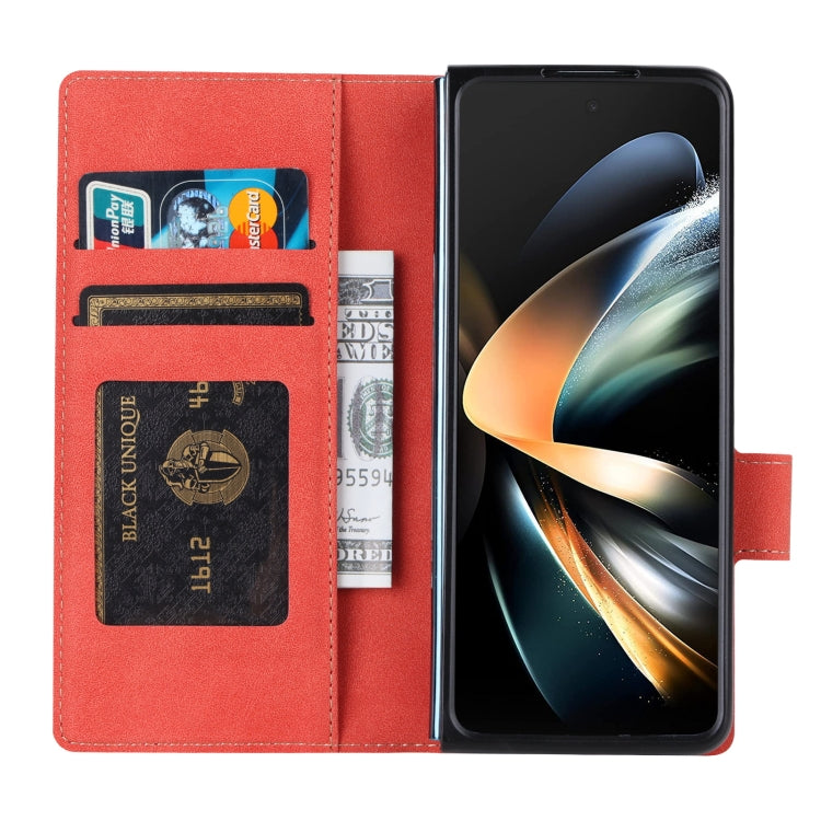 For Samsung Galaxy Z Fold4 Vili PR Series Flip Leather Phone Case