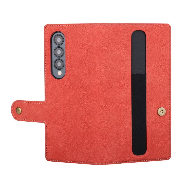 For Samsung Galaxy Z Fold4 Vili PR Series Flip Leather Phone Case