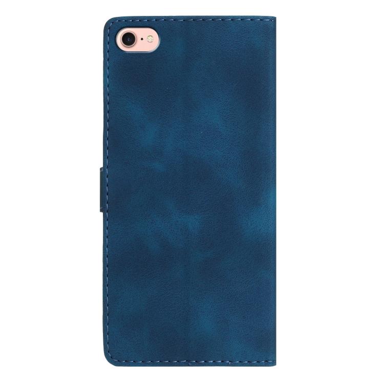 For iPhone 16e / 17e Flower Butterfly Embossing Pattern Leather Phone Case