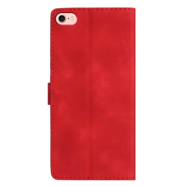 For iPhone 16e / 17e Flower Butterfly Embossing Pattern Leather Phone Case