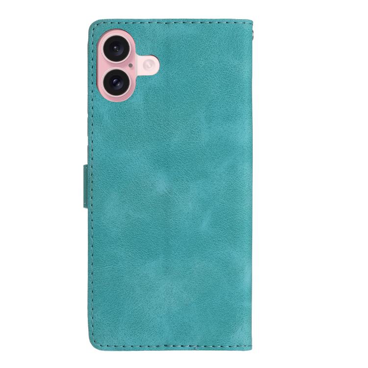 For iPhone 17 Flower Butterfly Embossing Pattern Leather Phone Case
