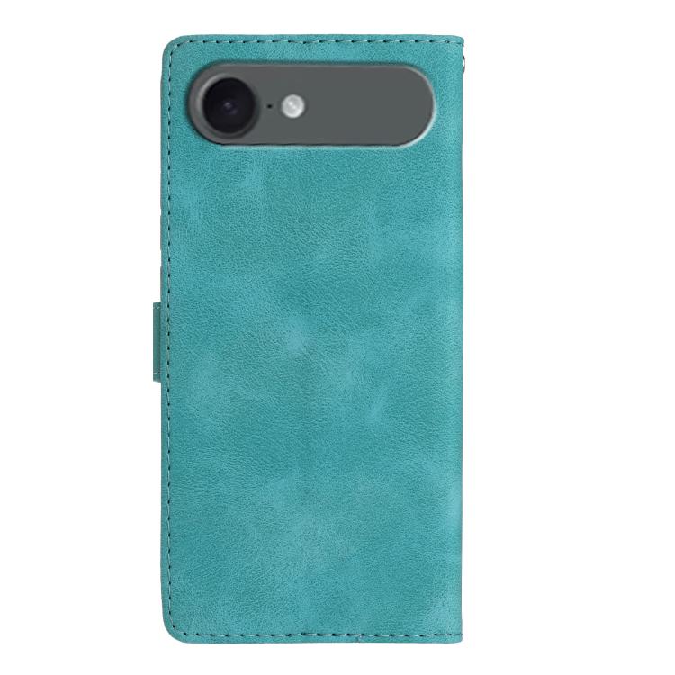 For iPhone Air Flower Butterfly Embossing Pattern Leather Phone Case