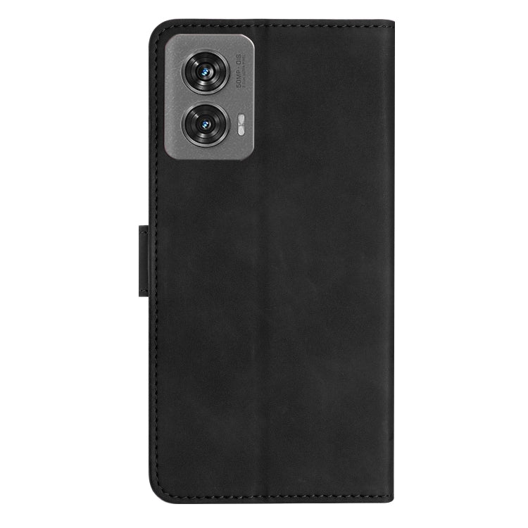 For Motorola Edge 50 Fusion Seven Butterflies Embossed Leather Phone Case