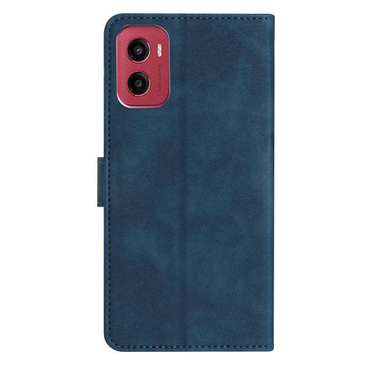 For Motorola Moto G05 Seven Butterflies Embossed Leather Phone Case