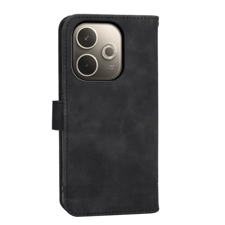 For OPPO A5 PRO 5G Global Dierfeng Dream Line TPU Hybrid PU Leather Phone Case