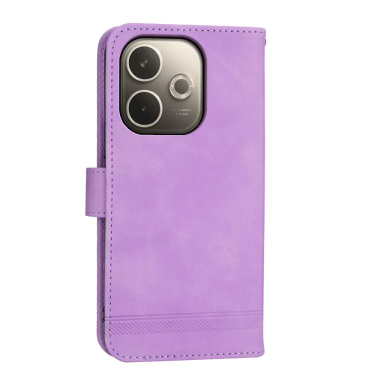 For OPPO A5 PRO 5G Global Dierfeng Dream Line TPU Hybrid PU Leather Phone Case