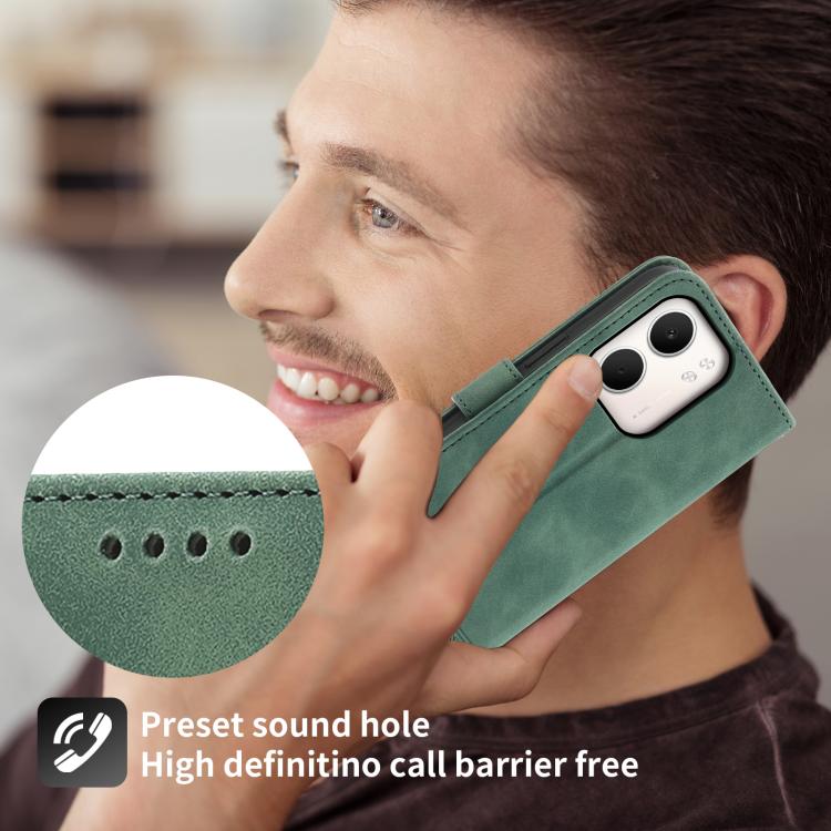 For OPPO A5x 5G / A3 4G / 5G / A3x 4G / 5G Dierfeng Dream Line TPU Hybrid PU Leather Phone Case