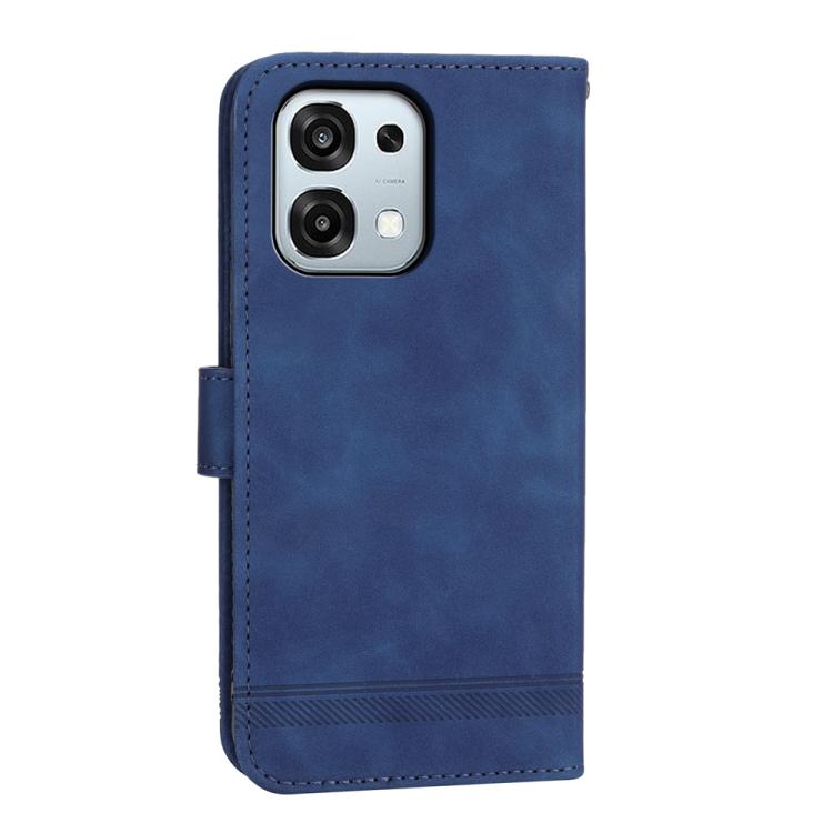 For OPPO A6 Pro 4G / 5G Global / F31 5G Dierfeng Dream Line TPU Hybrid PU Leather Phone Case