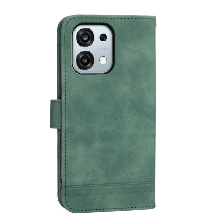 For OPPO A6 Pro 4G / 5G Global / F31 5G Dierfeng Dream Line TPU Hybrid PU Leather Phone Case