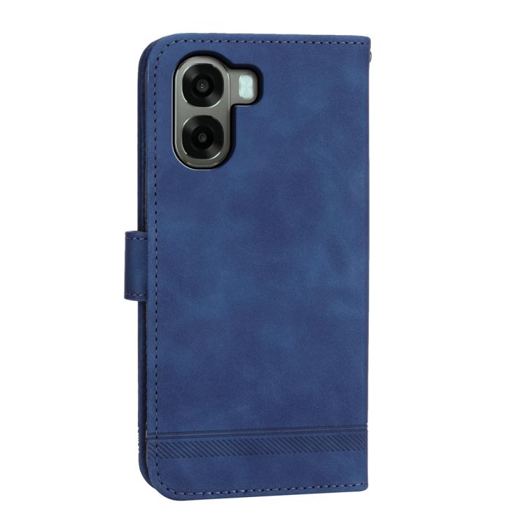 For OPPO A6x 5G / A6 5G Global Dierfeng Dream Line TPU Hybrid PU Leather Phone Case