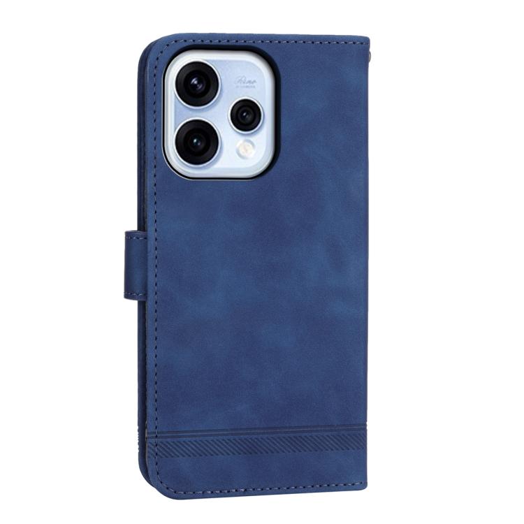 For OPPO Reno15 5G / Reno 15c 5G Dierfeng Dream Line TPU Hybrid PU Leather Phone Case