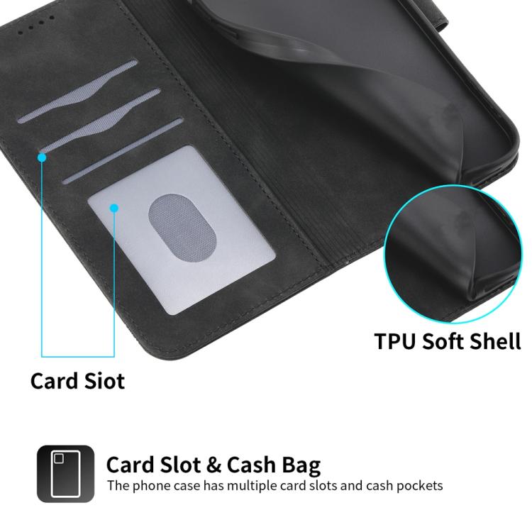 For Realme 14 Pro Dierfeng Dream Line TPU Hybrid PU Leather Phone Case