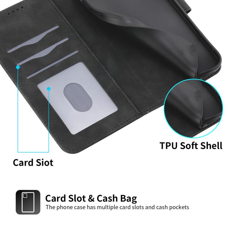 For Realme 14 / Realme P3 5G Dierfeng Dream Line TPU Hybrid PU Leather Phone Case