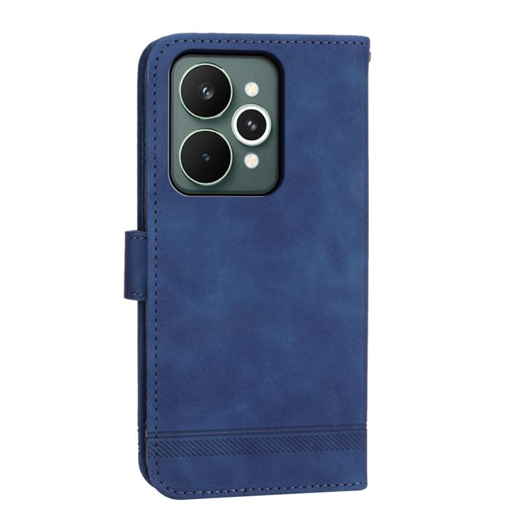For Realme 15 5G / Realme 15 Pro 5G Dierfeng Dream Line TPU Hybrid PU Leather Phone Case