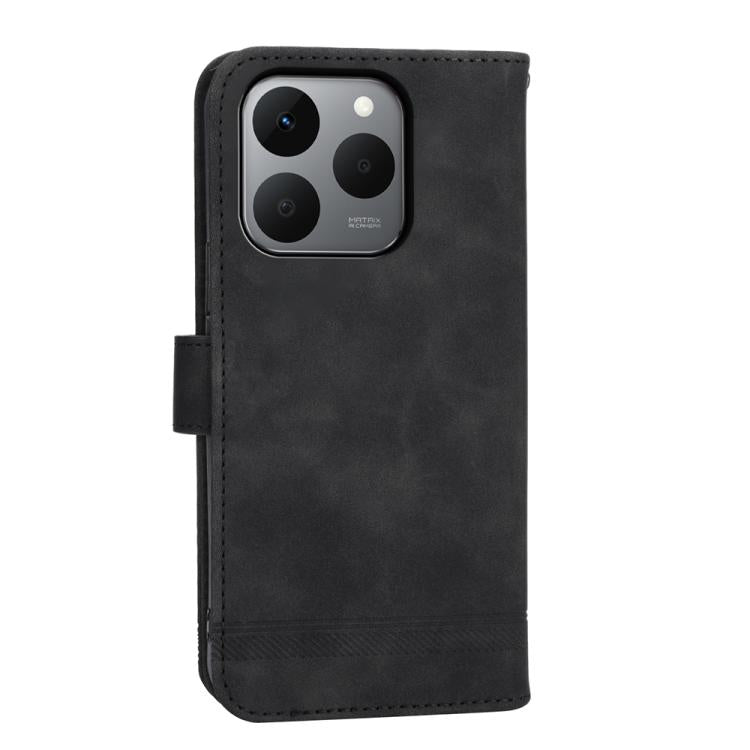 For Realme 15T 5G Dierfeng Dream Line TPU Hybrid PU Leather Phone Case