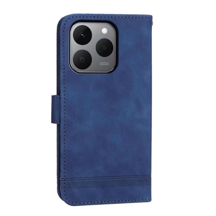 For Realme 15T 5G Dierfeng Dream Line TPU Hybrid PU Leather Phone Case