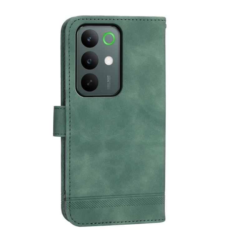 For Realme C85 5G / Realme 15x 5G Dierfeng Dream Line TPU Hybrid PU Leather Phone Case