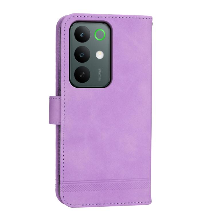 For Realme C85 5G / Realme 15x 5G Dierfeng Dream Line TPU Hybrid PU Leather Phone Case