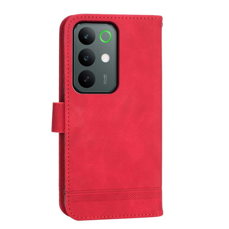 For Realme C85 Pro 4G Dierfeng Dream Line TPU Hybrid PU Leather Phone Case