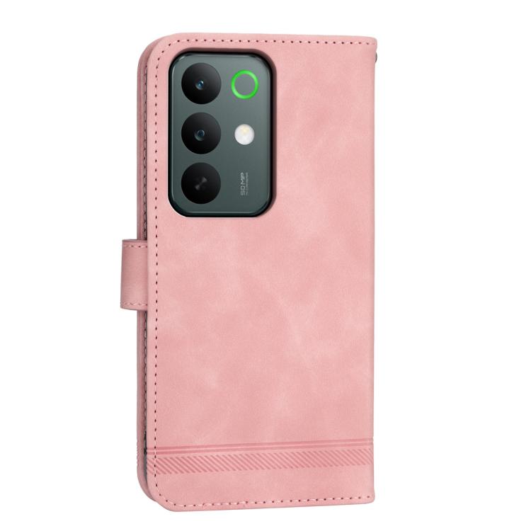 For Realme C85 Pro 4G Dierfeng Dream Line TPU Hybrid PU Leather Phone Case