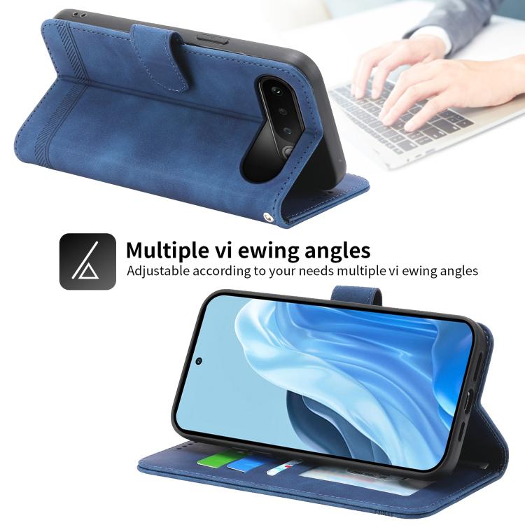 For Realme 16 5G Dierfeng Dream Line TPU Hybrid PU Leather Phone Case