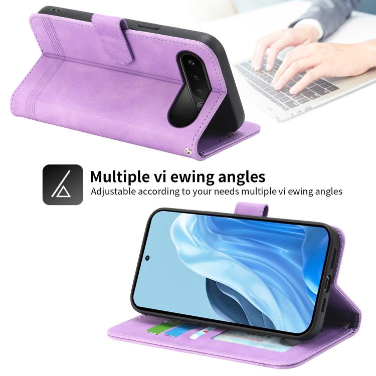 For Realme 16 5G Dierfeng Dream Line TPU Hybrid PU Leather Phone Case