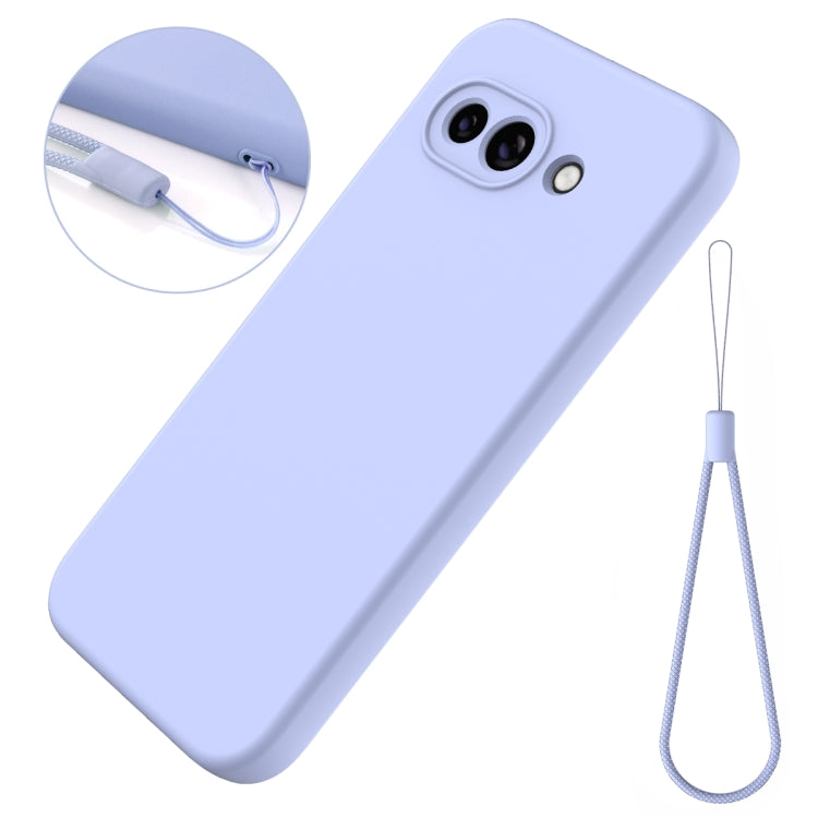 For Google Pixel 9a Solid Color Liquid Silicone Dropproof Full Coverage Phone Case
