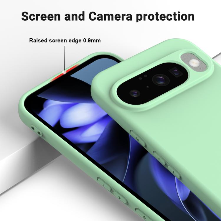 For Google Pixel 10 Solid Color Liquid Silicone Dropproof Full Coverage Phone Case