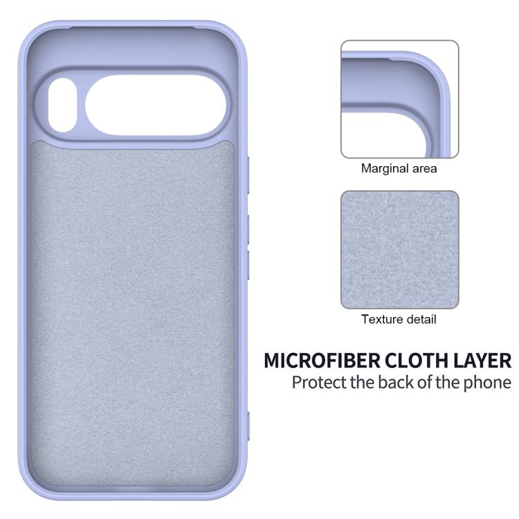 For Google Pixel 10 Solid Color Liquid Silicone Dropproof Full Coverage Phone Case