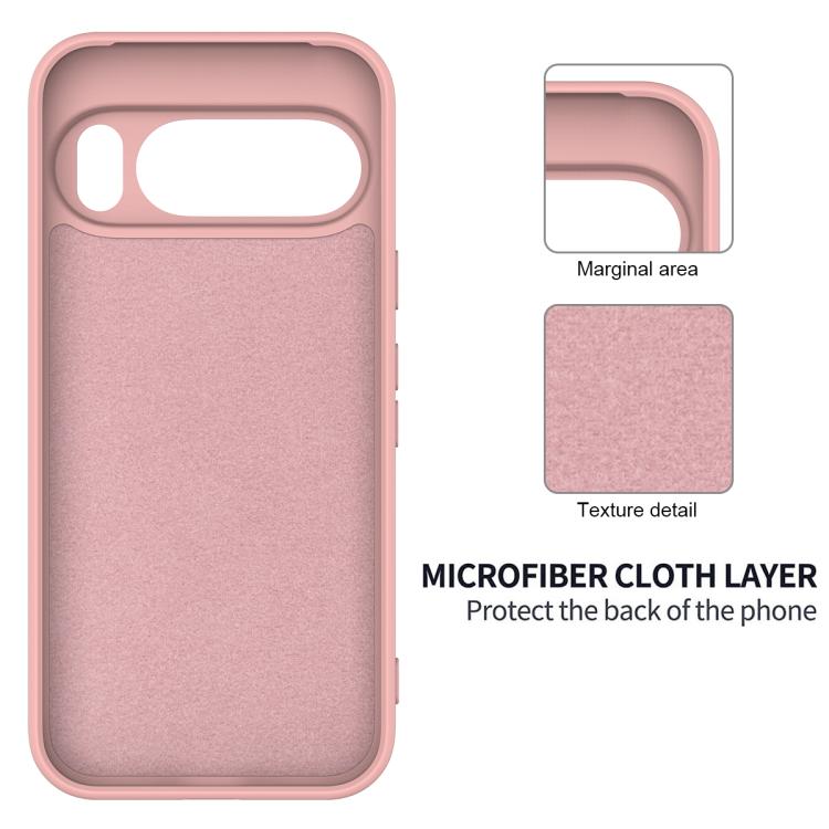 For Google Pixel 10 Solid Color Liquid Silicone Dropproof Full Coverage Phone Case