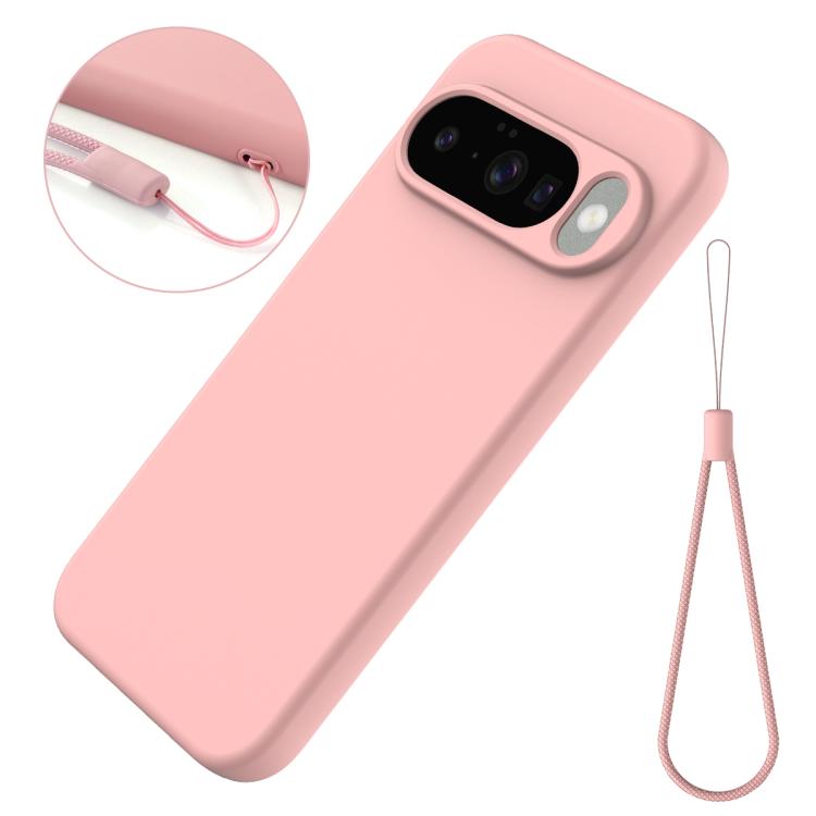 For Google Pixel 10 Solid Color Liquid Silicone Dropproof Full Coverage Phone Case