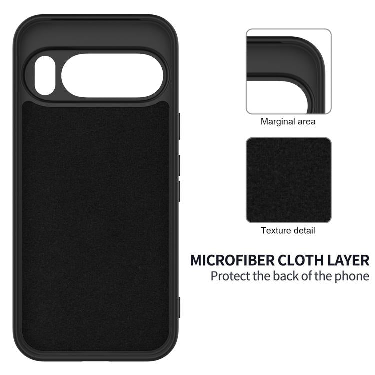 For Google Pixel 10 Solid Color Liquid Silicone Dropproof Full Coverage Phone Case