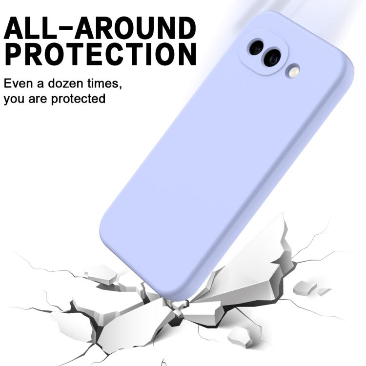 For Google Pixel 10a Solid Color Liquid Silicone Dropproof Full Coverage Phone Case