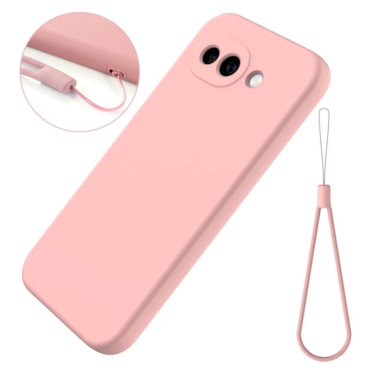 For Google Pixel 10a Solid Color Liquid Silicone Dropproof Full Coverage Phone Case