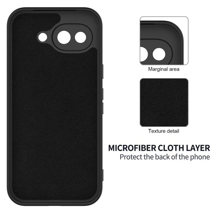 For Google Pixel 10a Solid Color Liquid Silicone Dropproof Full Coverage Phone Case