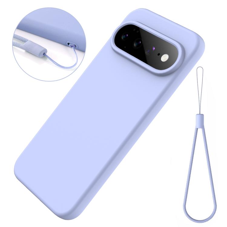 For Google Pixel 11 Solid Color Liquid Silicone Dropproof Full Coverage Phone Case