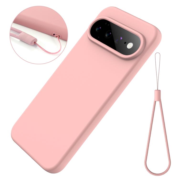 For Google Pixel 11 Solid Color Liquid Silicone Dropproof Full Coverage Phone Case