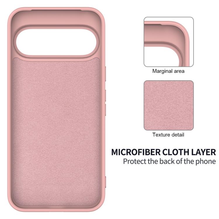 For Google Pixel 11 Pro Solid Color Liquid Silicone Dropproof Full Coverage Phone Case