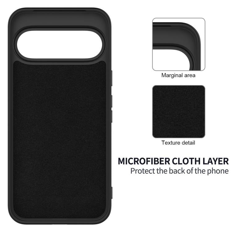 For Google Pixel 11 Pro Solid Color Liquid Silicone Dropproof Full Coverage Phone Case