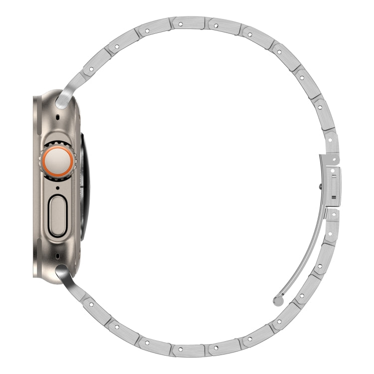 Double Rows Metal Watch Band For Apple Watch Series 10 46mm