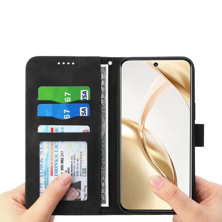 For Huawei nova 14 Pro Dierfeng Dream Line TPU Hybrid PU Leather Phone Case