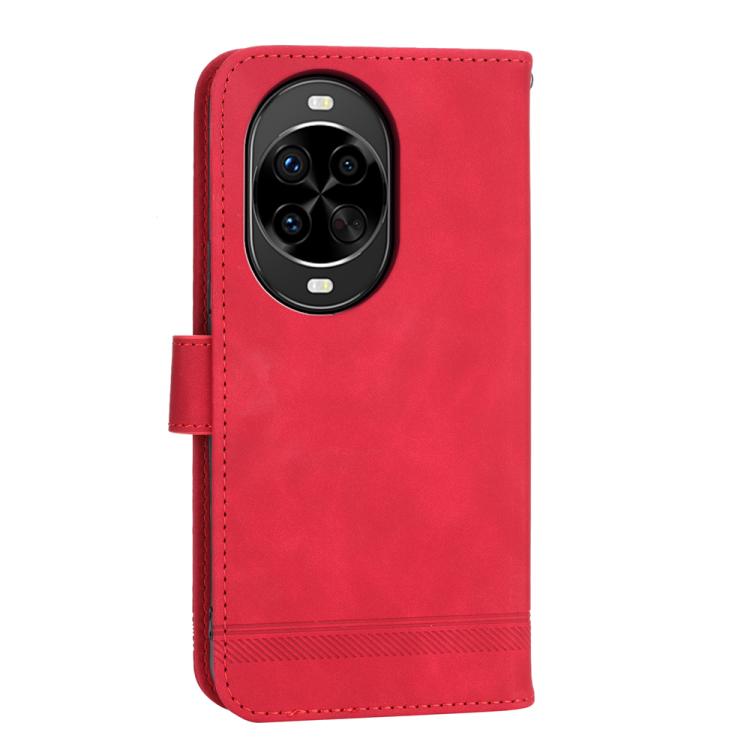 For Huawei nova 14 Pro Dierfeng Dream Line TPU Hybrid PU Leather Phone Case