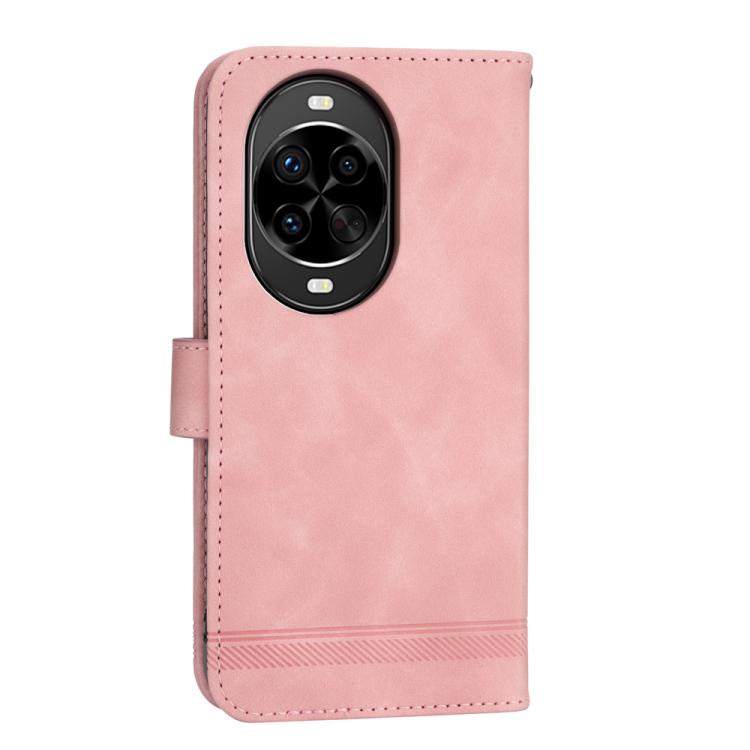 For Huawei nova 14 Pro Dierfeng Dream Line TPU Hybrid PU Leather Phone Case